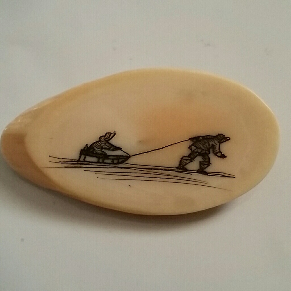 Howard weyahok vintage brooch